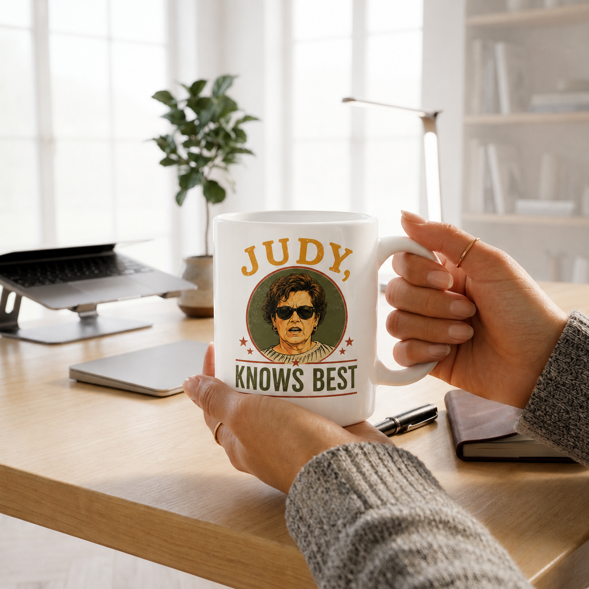 Judy Knows Best Mug